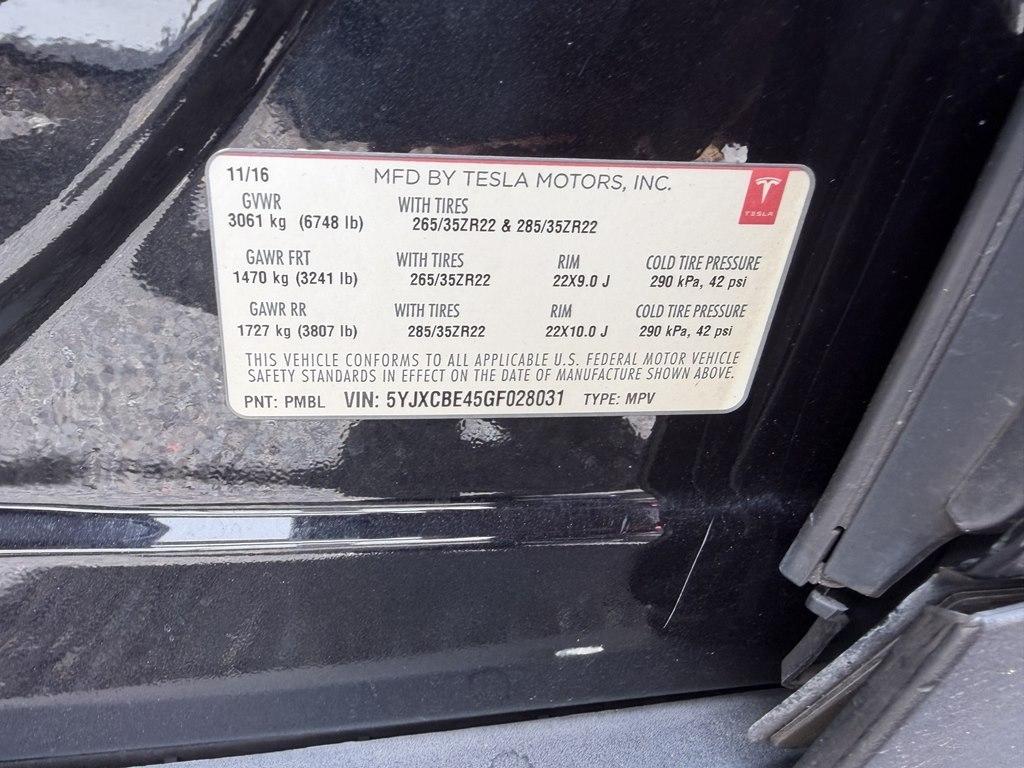 Tesla Model X  2016