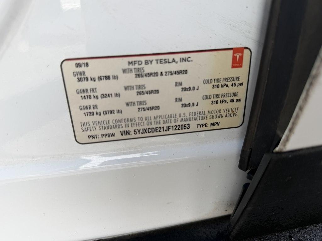 Tesla Model X  2018