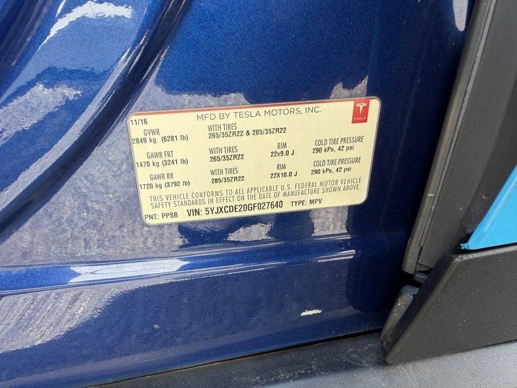 Tesla Model X  2016