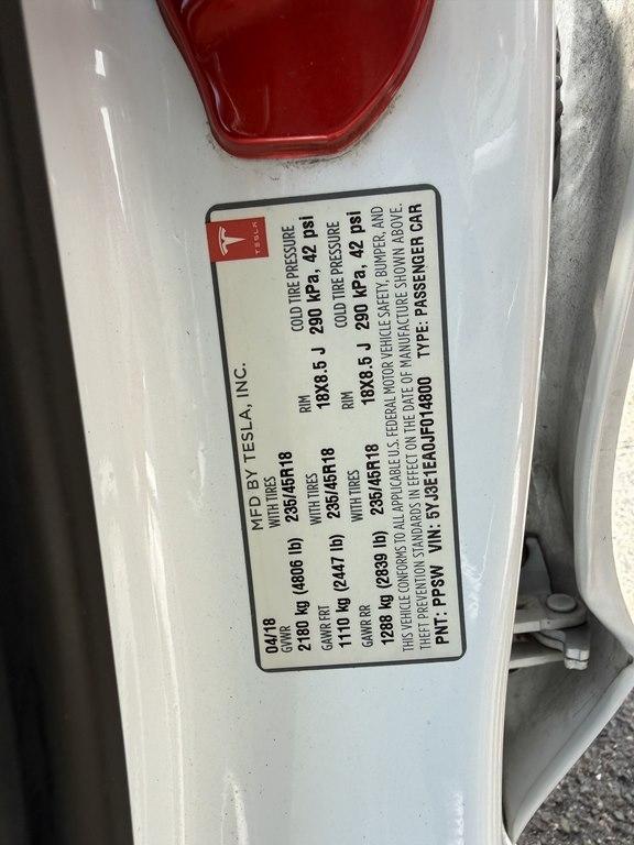 Tesla Model 3  2018