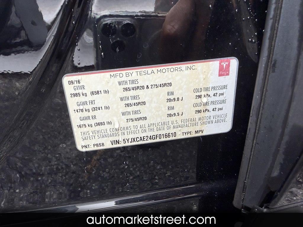 2016 Tesla Model X 60D FREE SUPERCHARGING