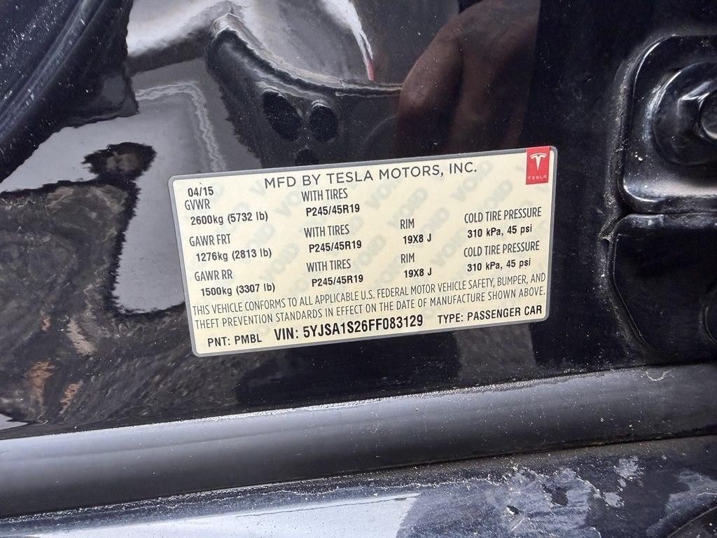 Tesla Model S 4dr Sdn AWD 70D 2015