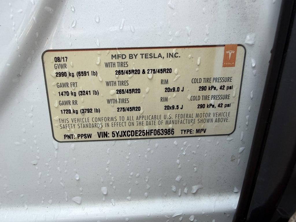 Tesla Model X  2017
