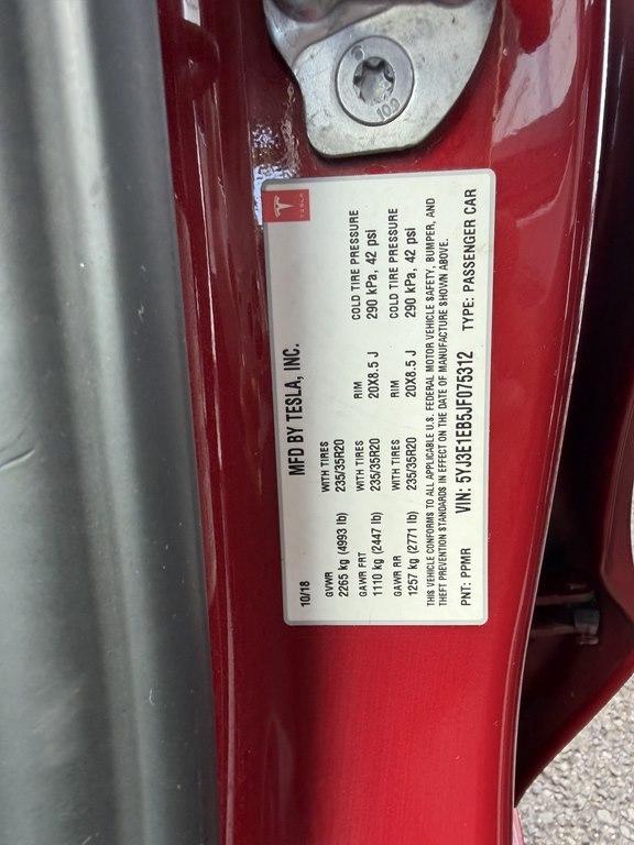 2018 Tesla Model 3 PERFORMANCE