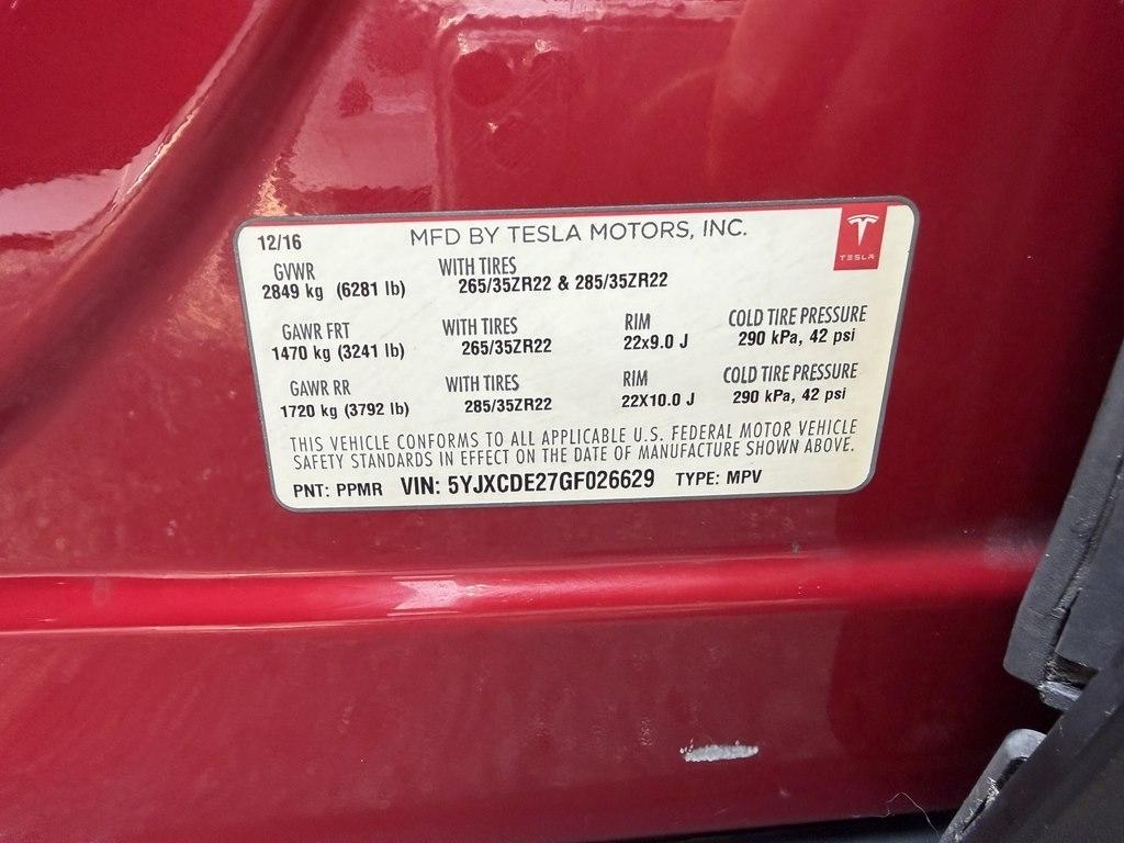 Tesla Model X  2016