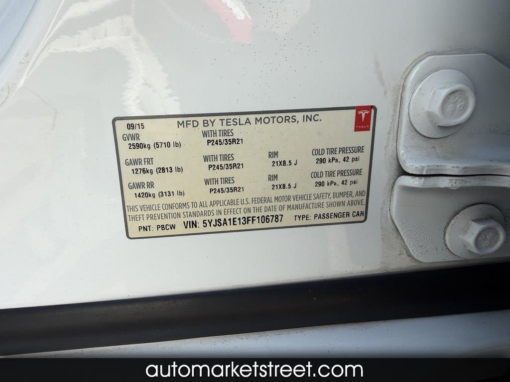 2015 Tesla Model S FREE SUPERCHARGER