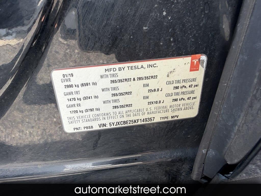 2019 Tesla Model X LONG RANGE