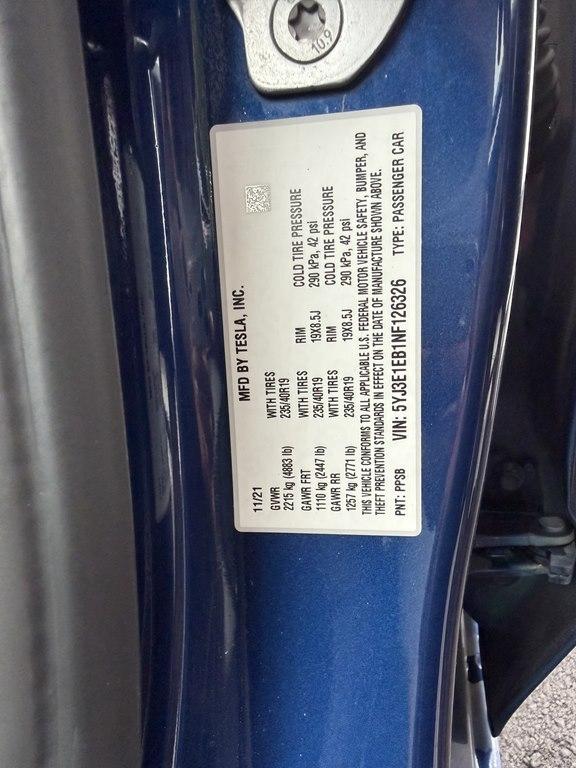 2022 Tesla Model 3 LONG RANGE AWD