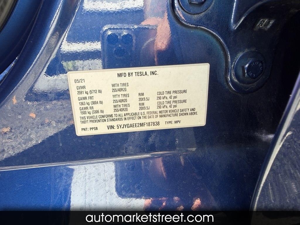 2021 Tesla Model Y LONG RANGE 3RD ROW