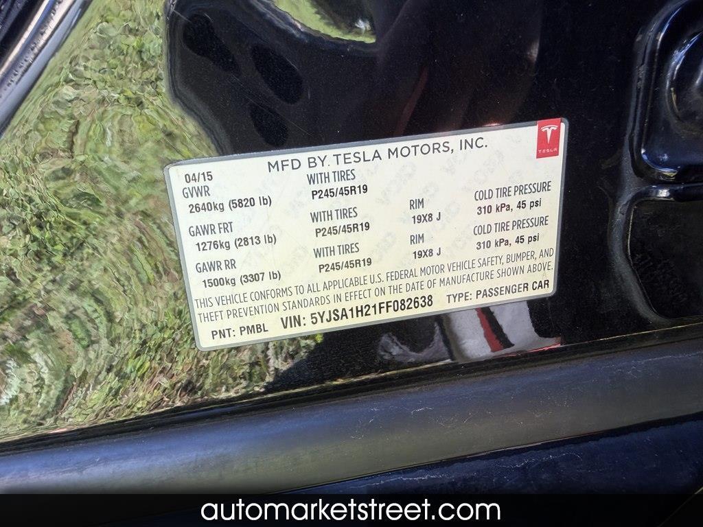 2015 Tesla Model S 85D FREE SUPERCHARGING