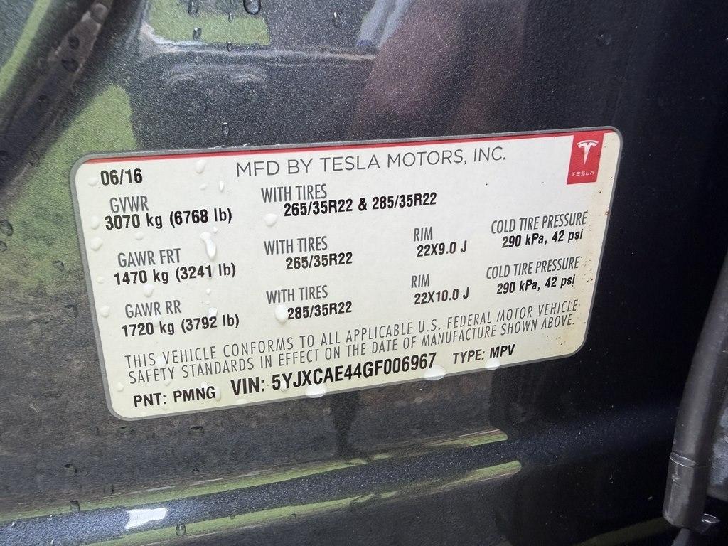 Tesla Model X  2016