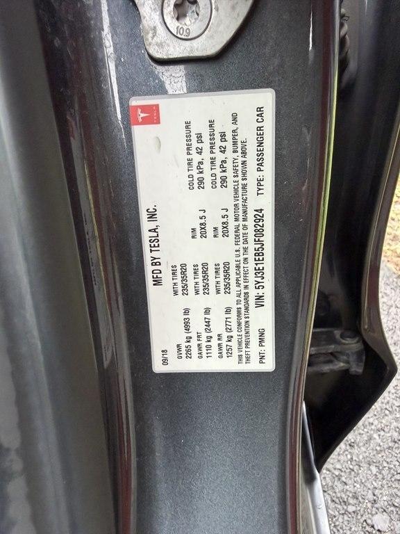 2018 Tesla Model 3 PERFORMANCE