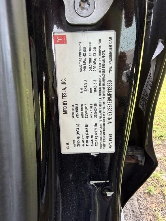 2018 Tesla Model 3 LONG RANGE AWD