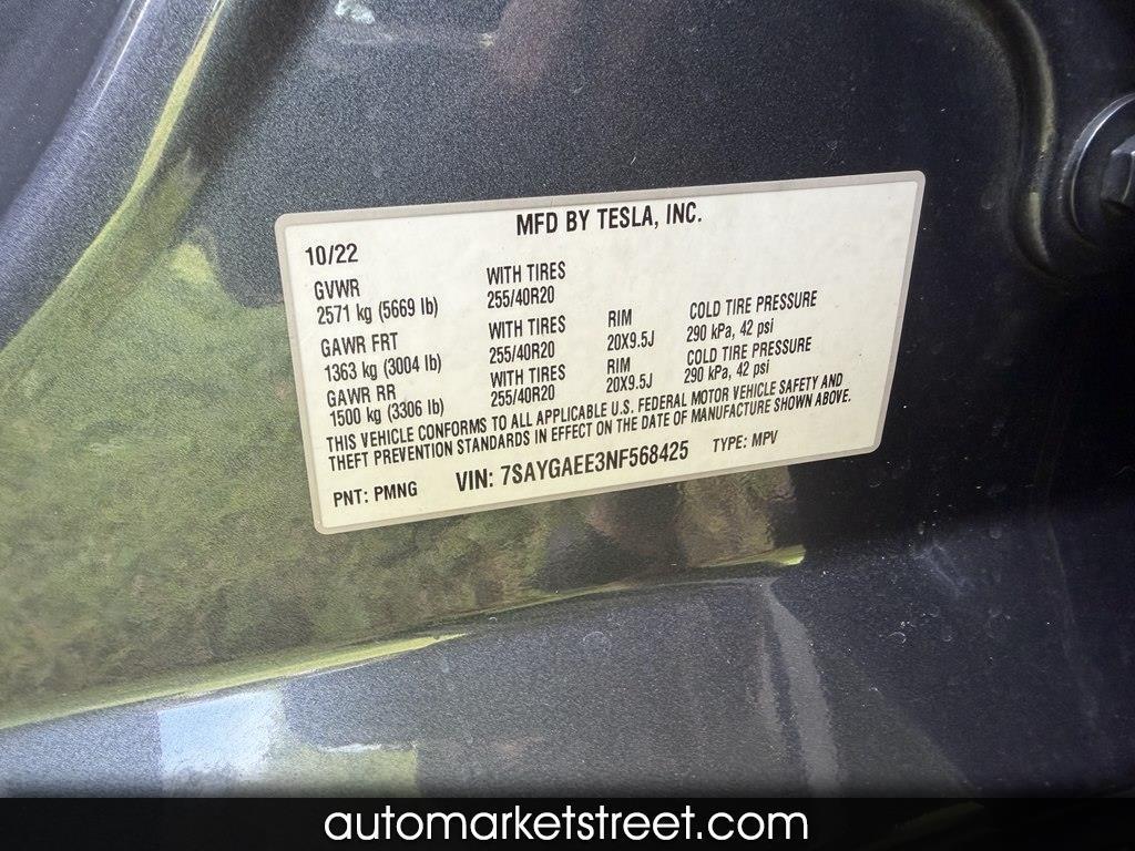 2022 Tesla Model Y LONG RANGE 3RD ROW