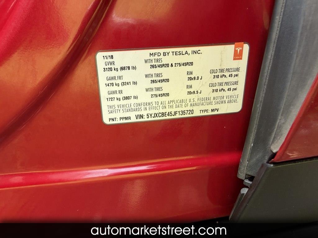 2018 Tesla Model X P100D TESLA WARRANTY