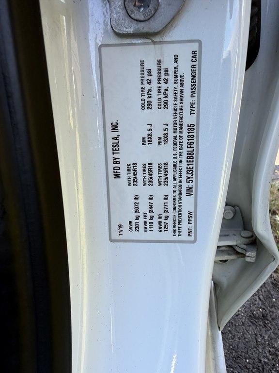 2020 Tesla Model 3 LONG RANGE