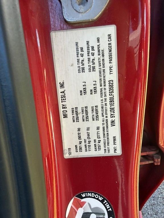 2020 Tesla Model 3 LONG RANGE AWD