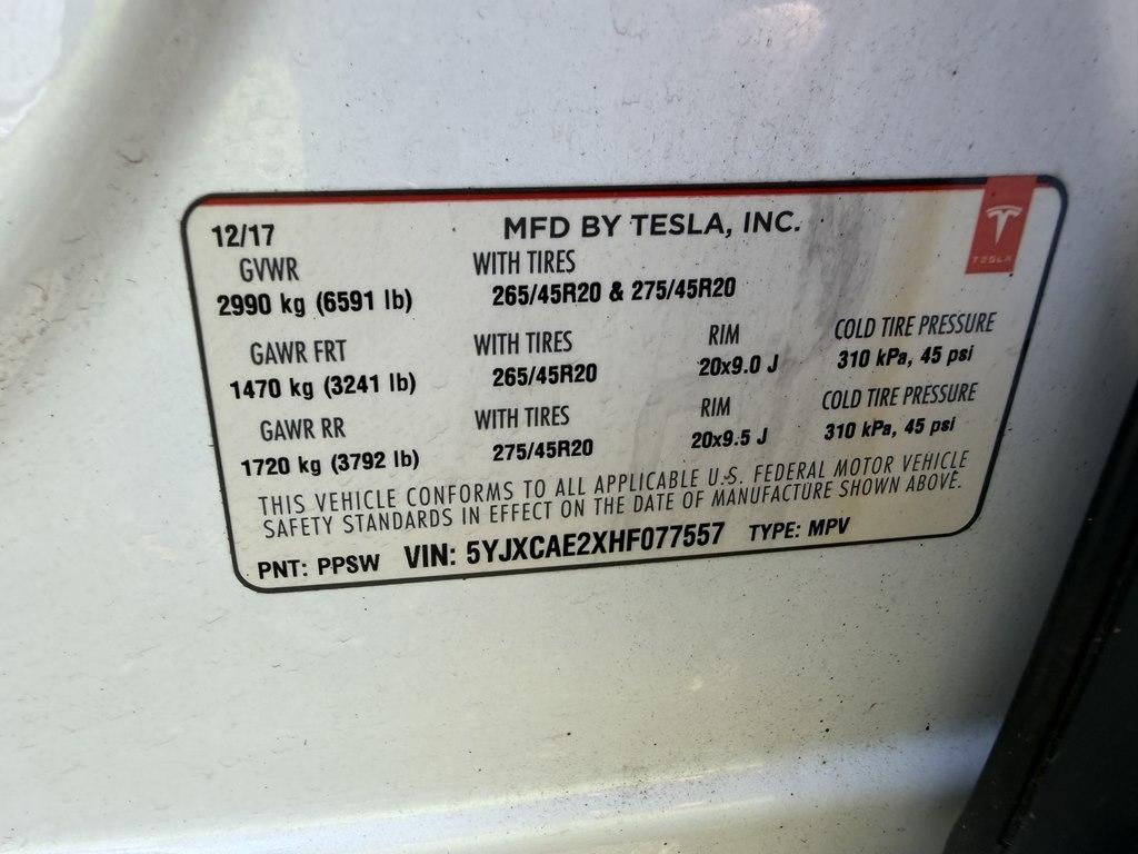 Tesla Model X  2017