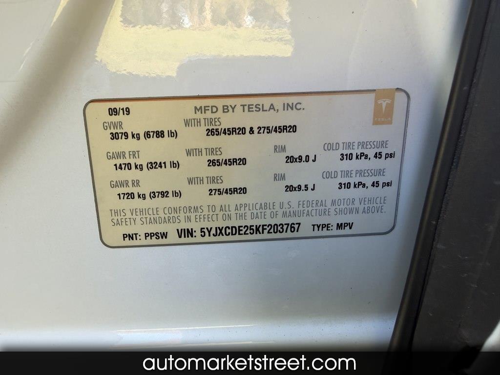 2019 Tesla Model X LONG RANGE