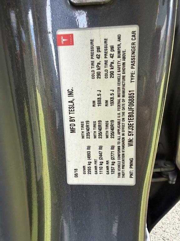 Tesla Model 3  2018