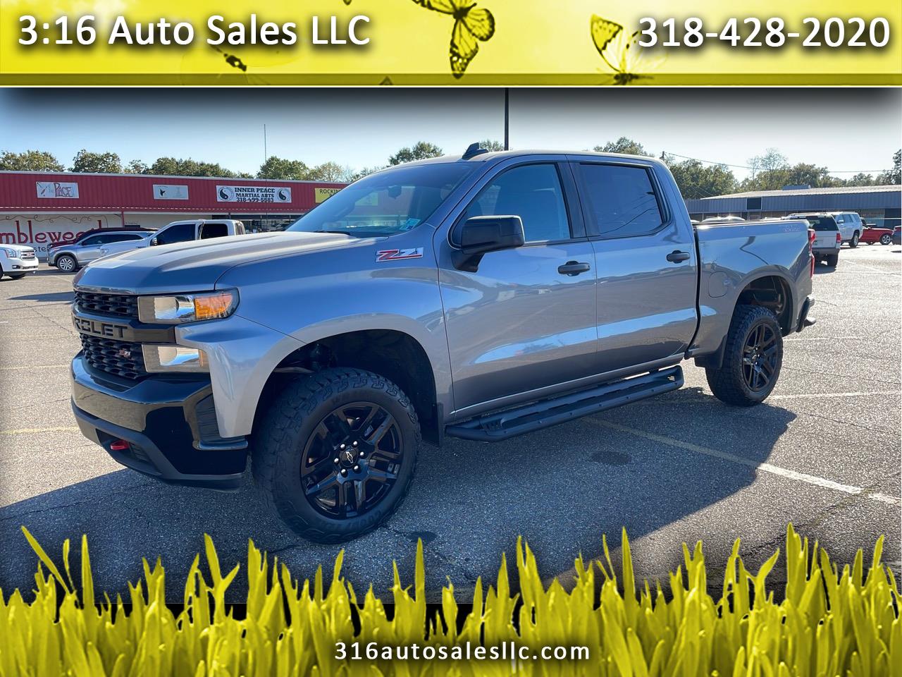 Used 2021 Chevrolet Silverado 1500 4WD Crew Cab 157" Custom Trail Boss
