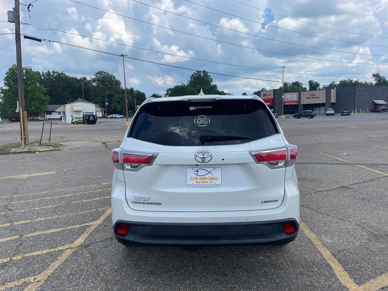 Toyota Highlander Limited FWD V6 2016