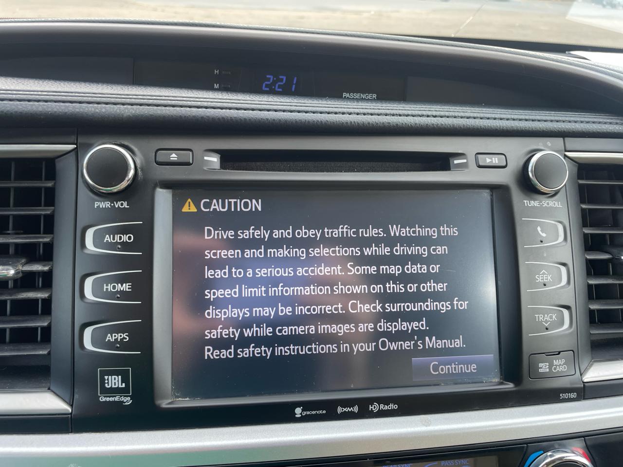 Toyota Highlander Limited FWD V6 2016