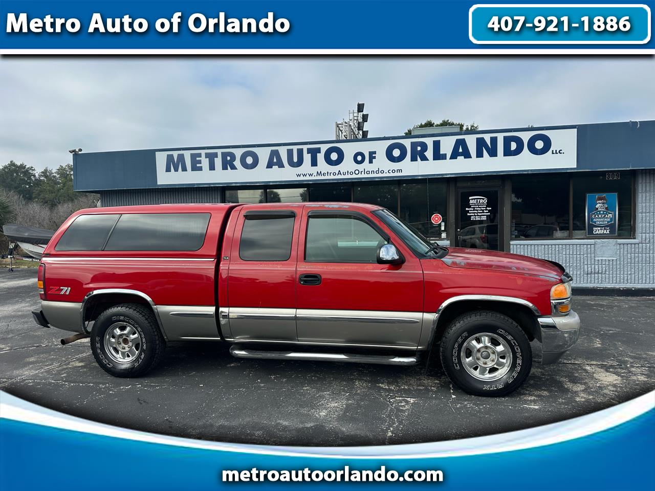 1999 GMC New Sierra 1500 Ext Cab 143.5" WB 4WD SLE