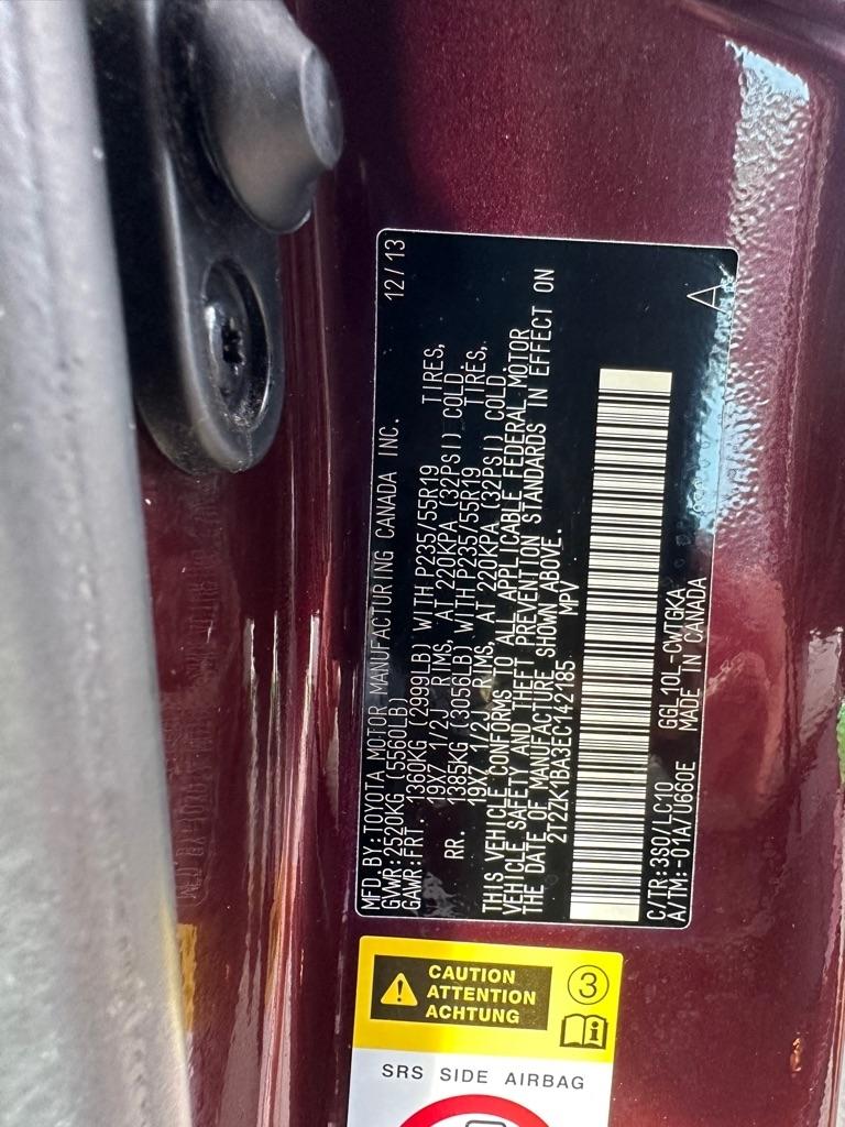 Lexus RX 350 FWD 4dr 2014