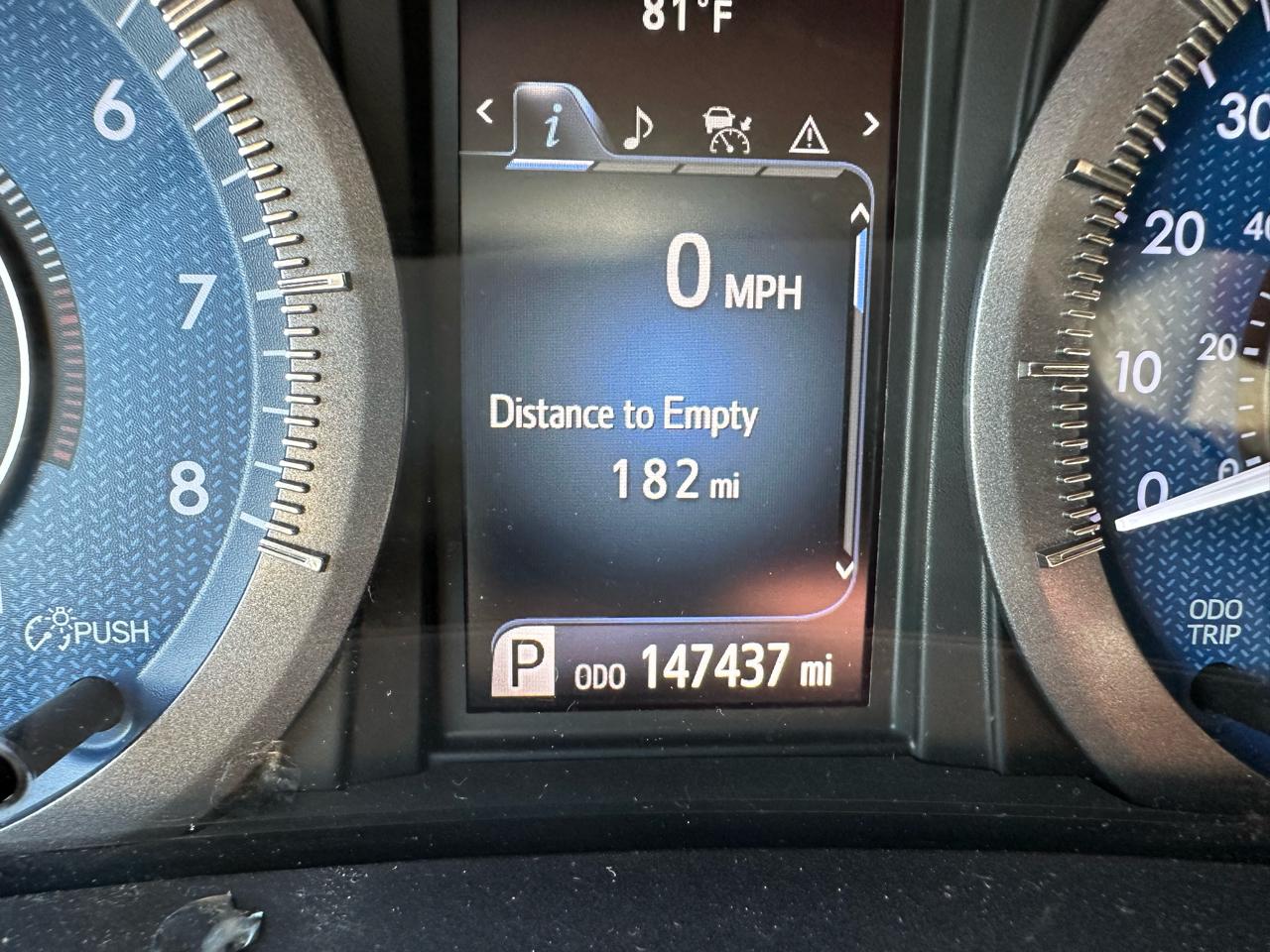 Toyota Sienna LE 8-Passenger Seating 2018