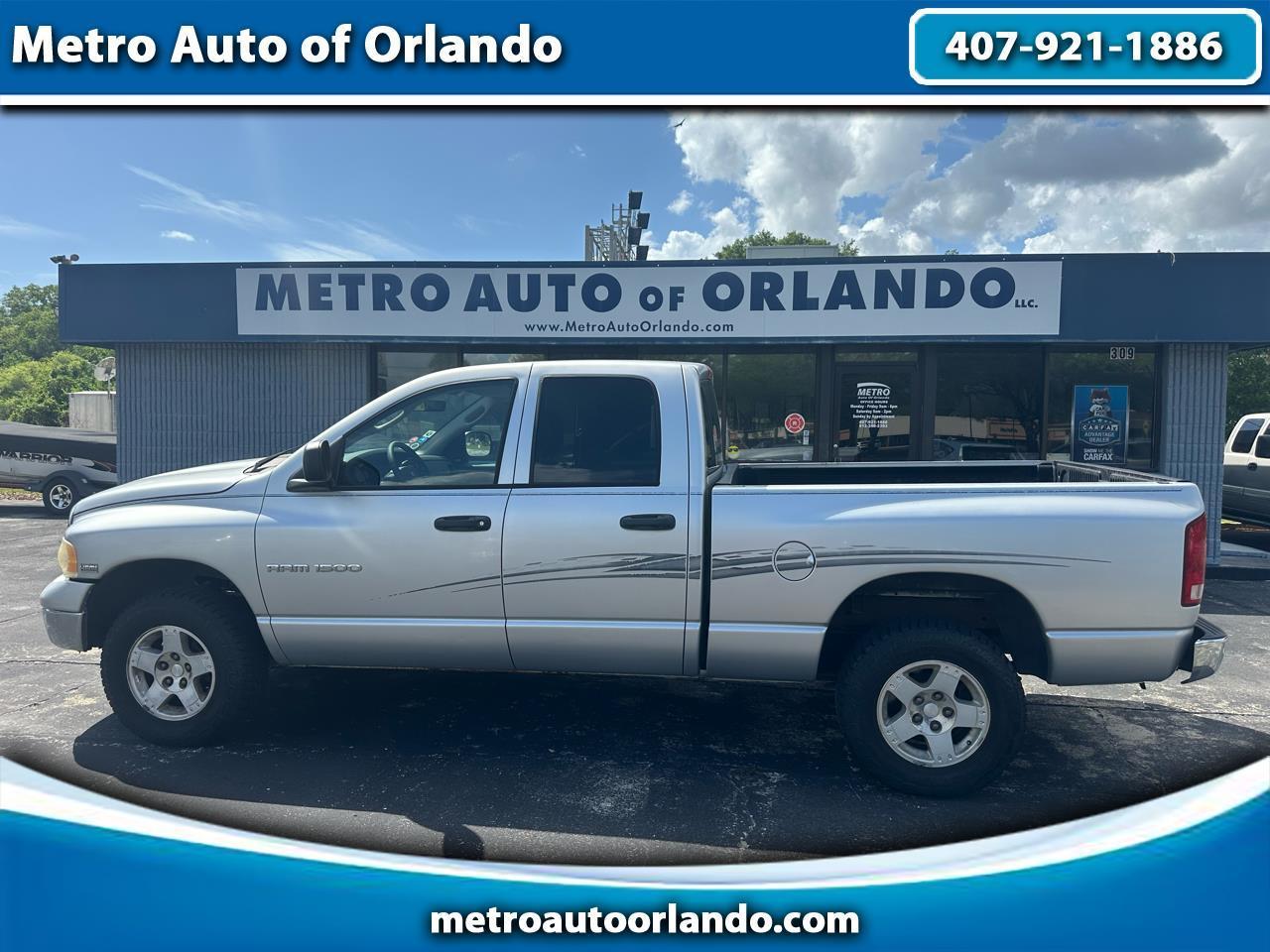 2004 Dodge Ram 1500 4dr Quad Cab 140.5" WB 4WD SLT
