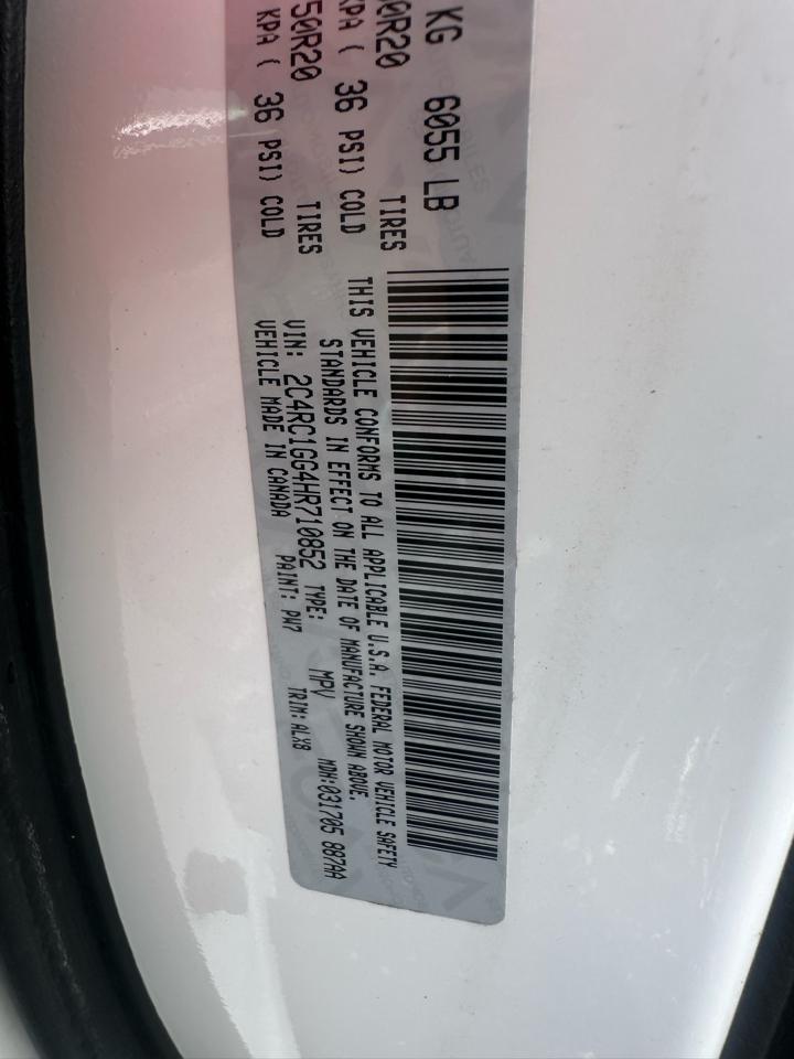 Chrysler Pacifica Limited FWD 2017