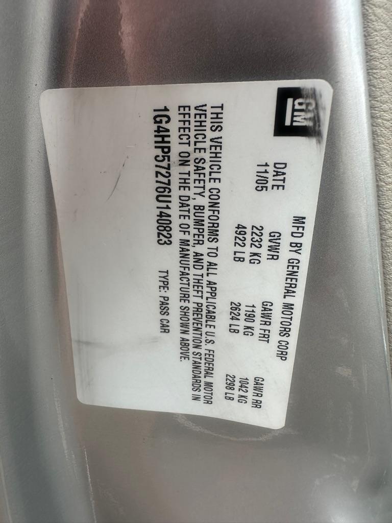 Buick Lucerne 4dr Sdn CX 2006
