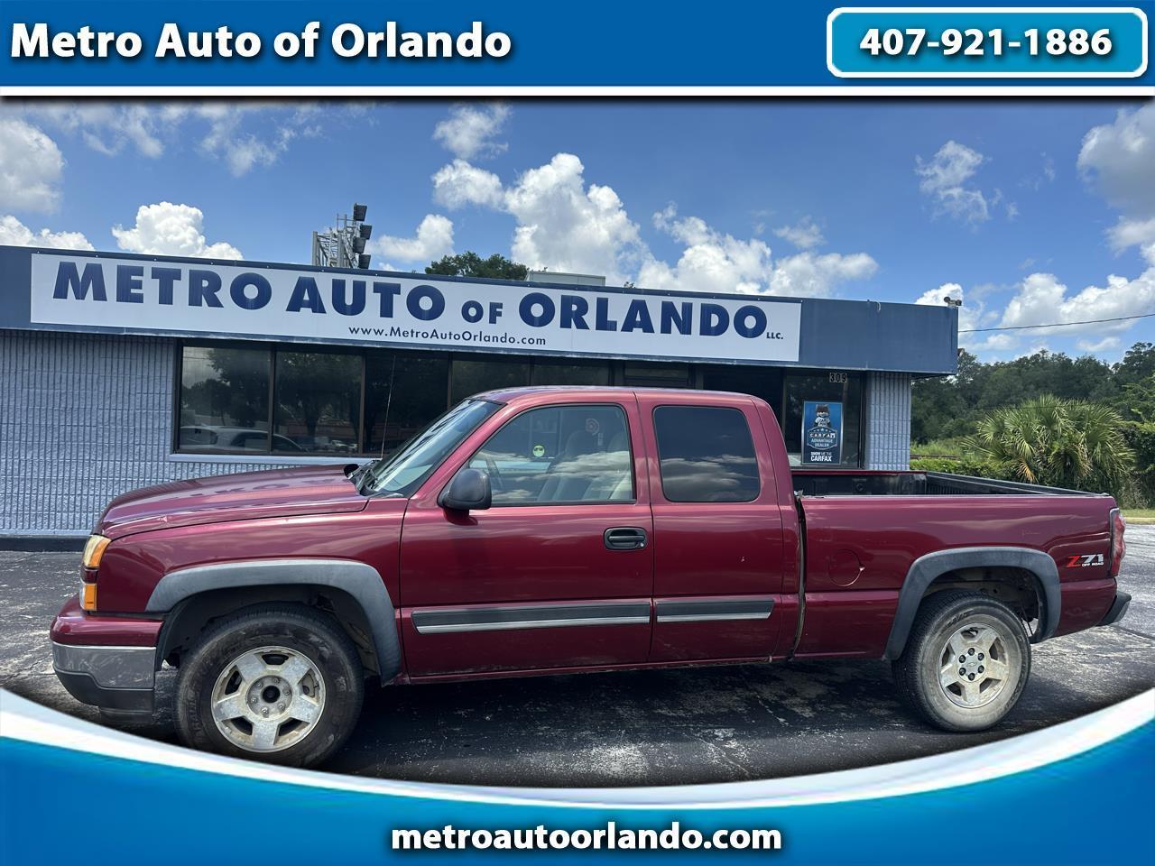 2006 Chevrolet Silverado 1500 Ext Cab 143.5" WB 4WD LT1