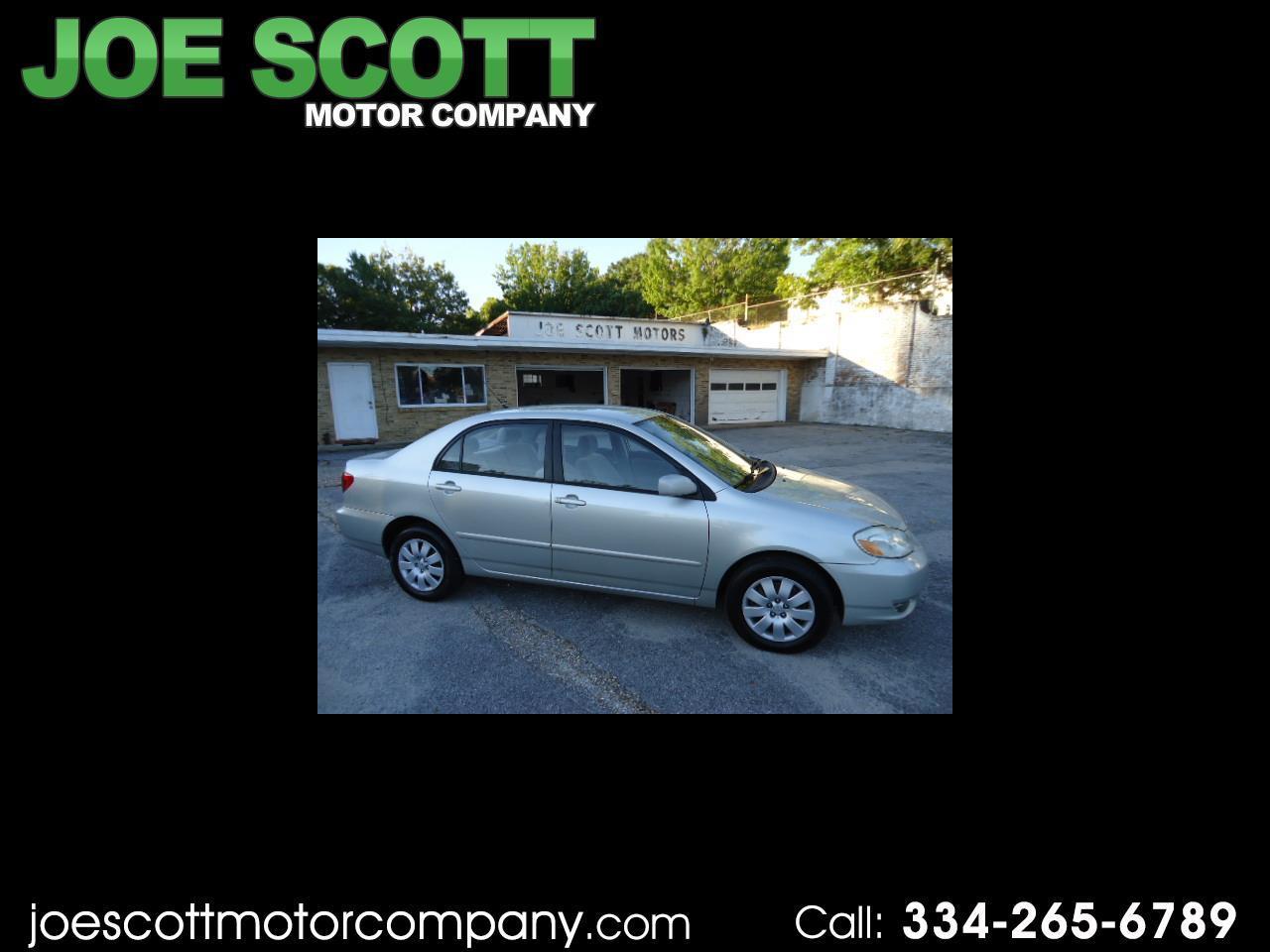 Toyota Corolla LE 4D Sedan at 2003