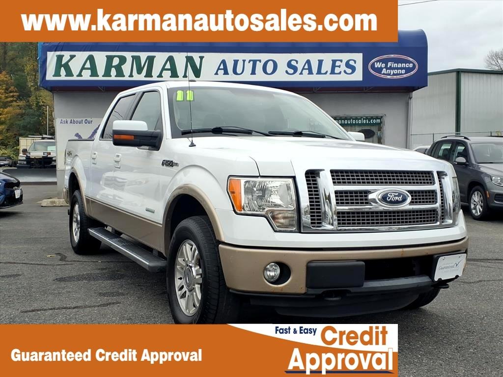 2011 Ford F-150 4X4 LARIAT CREW CAB 5.5 FT BED