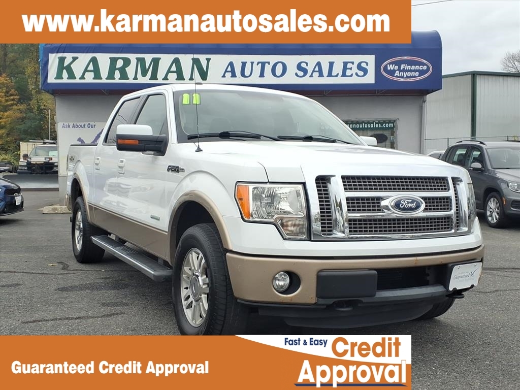 2011 Ford F-150 4X4 LARIAT CREW CAB 5.5 FT BED
