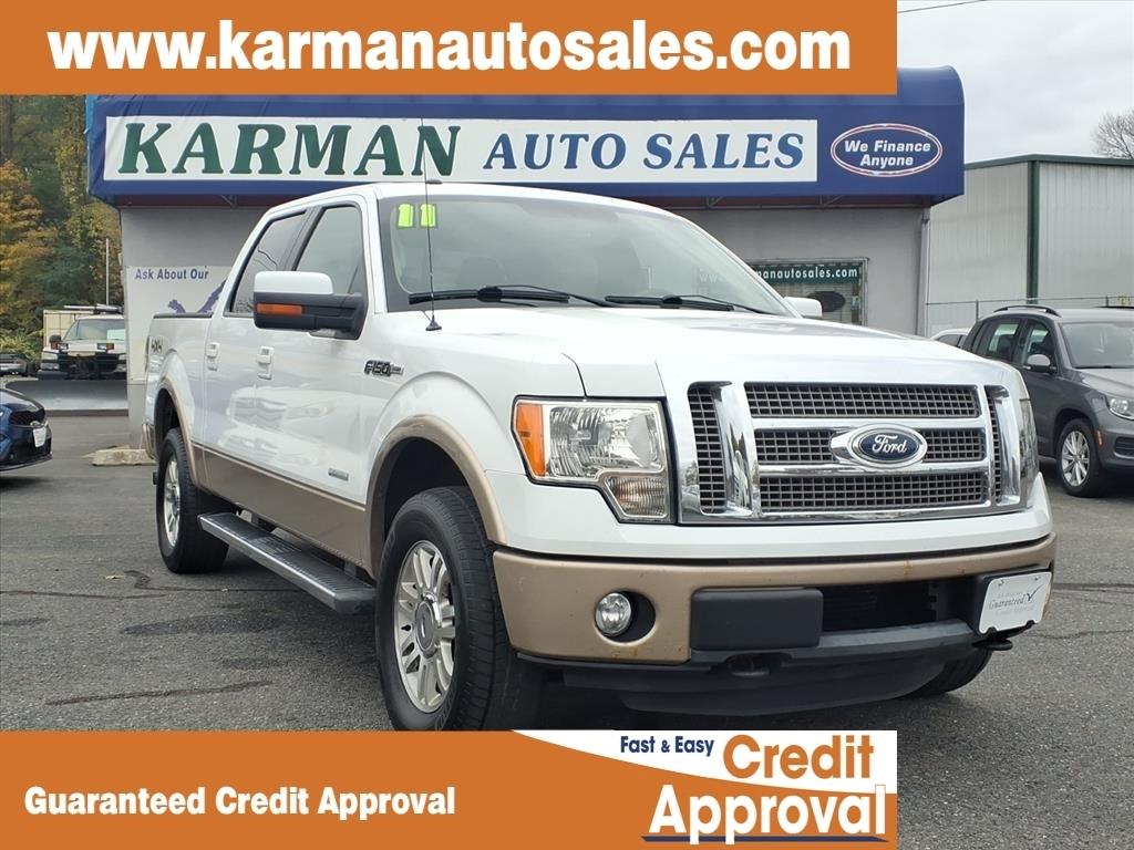 2011 Ford F-150 4X4 LARIAT CREW CAB 5.5 FT BED