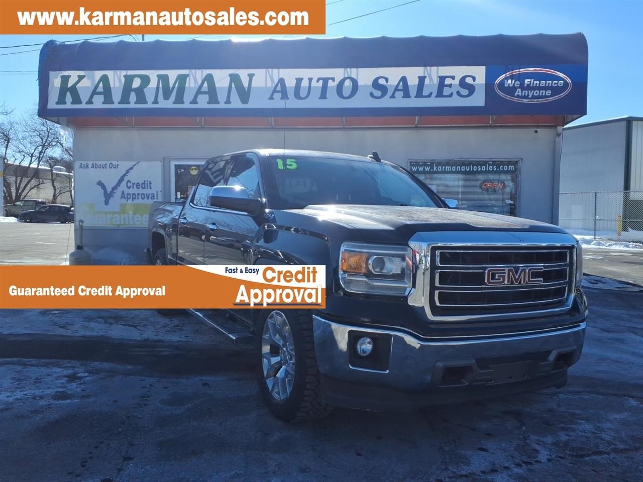 2015 GMC Sierra 1500 4X4 SLT CREW CAB 5.5FT. SB