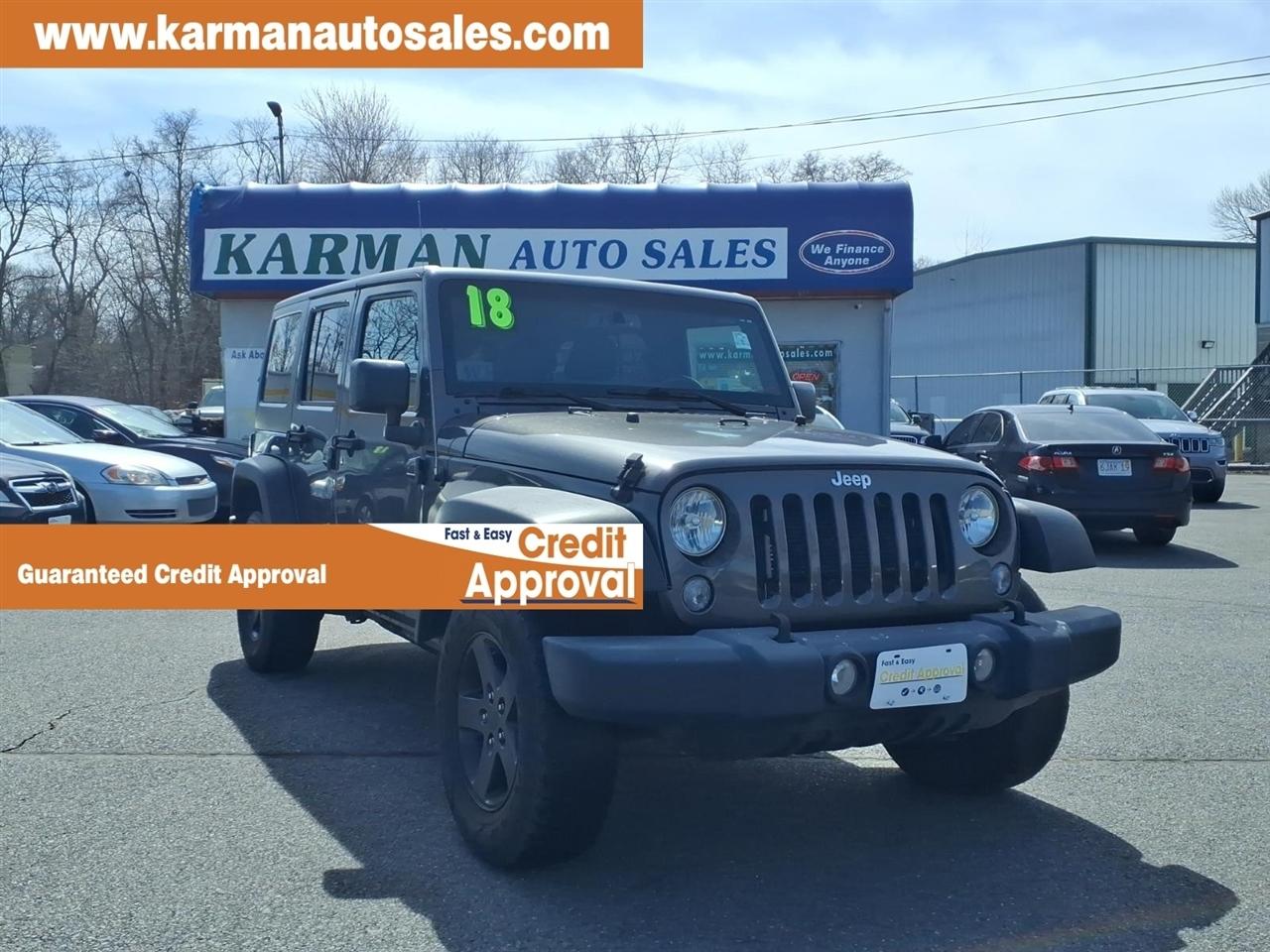 2018 Jeep Wrangler JK 4X4  SPORT
