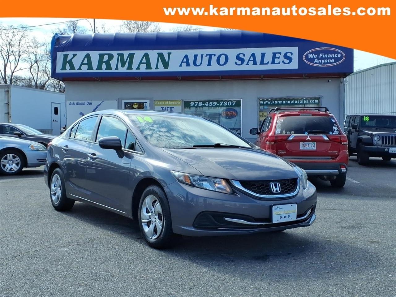 2014 Honda Civic 4dr CVT LX