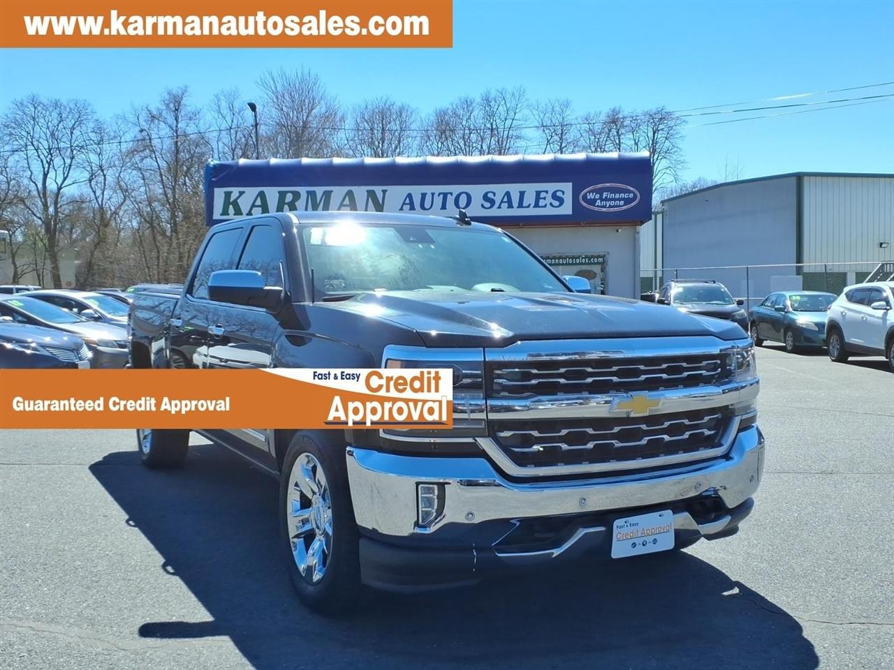 2016 Chevrolet Silverado 1500 4X4 LTZ CREW CAB