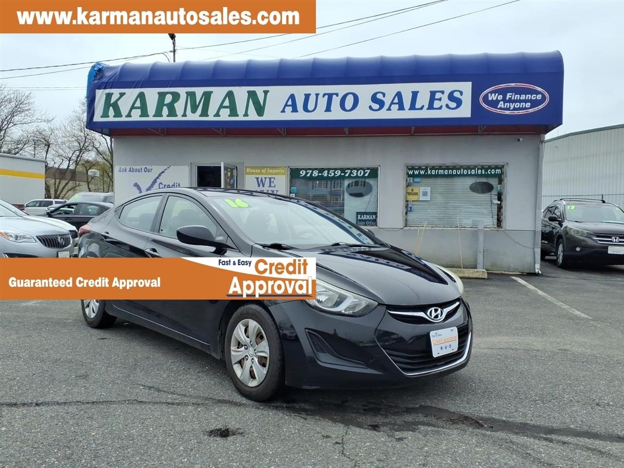 2016 Hyundai Elantra SE