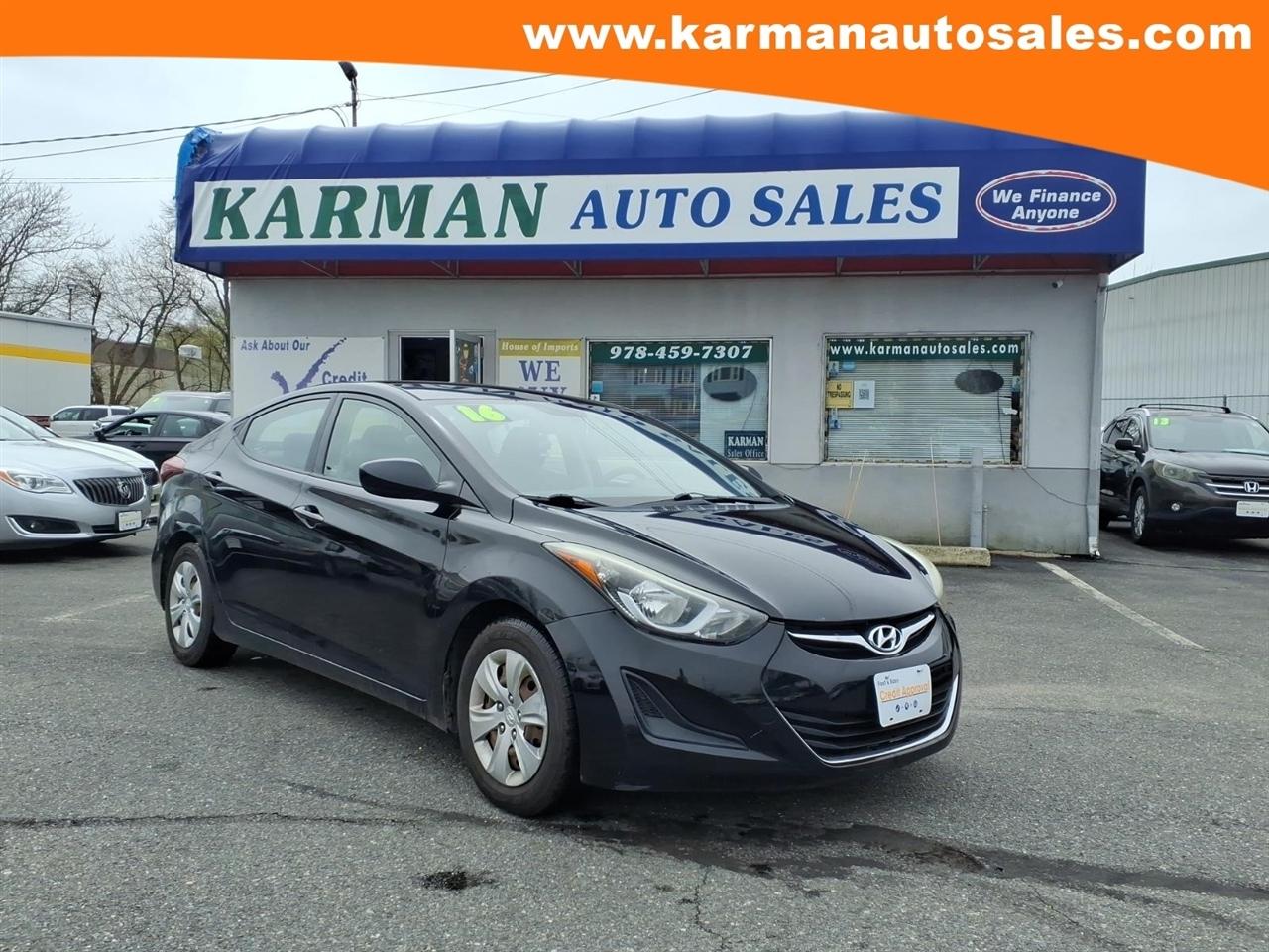 2016 Hyundai Elantra 4dr Sdn Auto SE (Ulsan Plant)