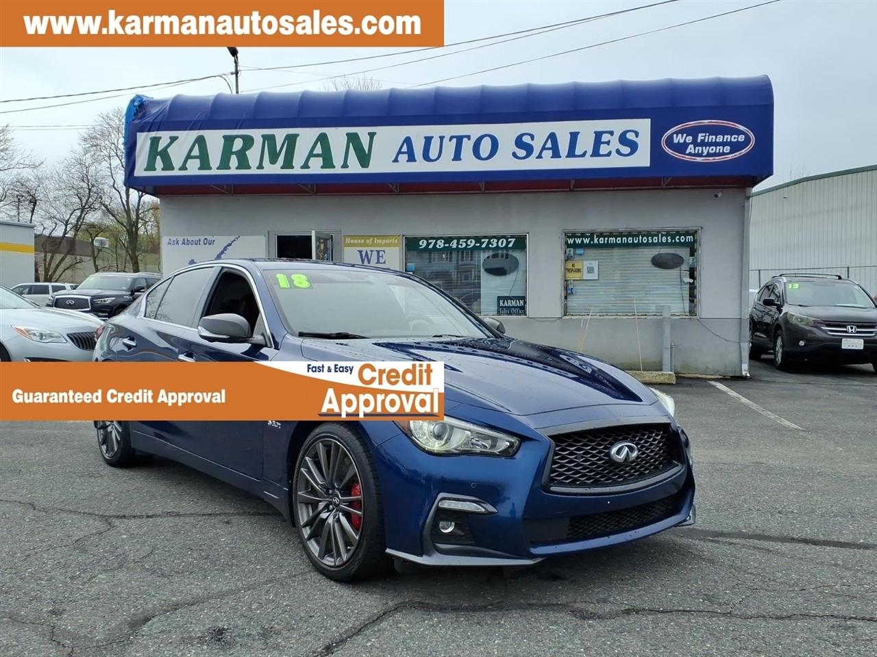 2018 Infiniti Q50 AWD RED SPORT 400