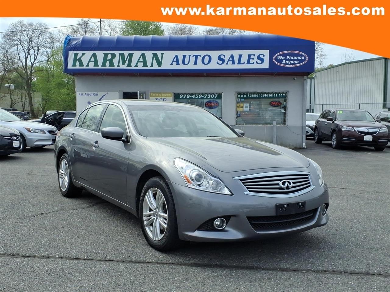 Infiniti G Sedan 4dr x AWD 2013