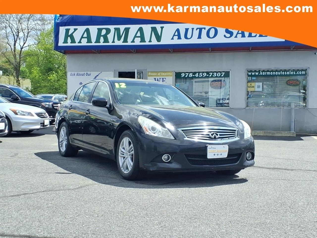2012 Infiniti G Sedan 4dr x AWD