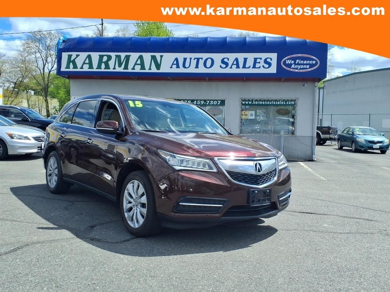 2015 Acura MDX SH-AWD 4dr Tech Pkg