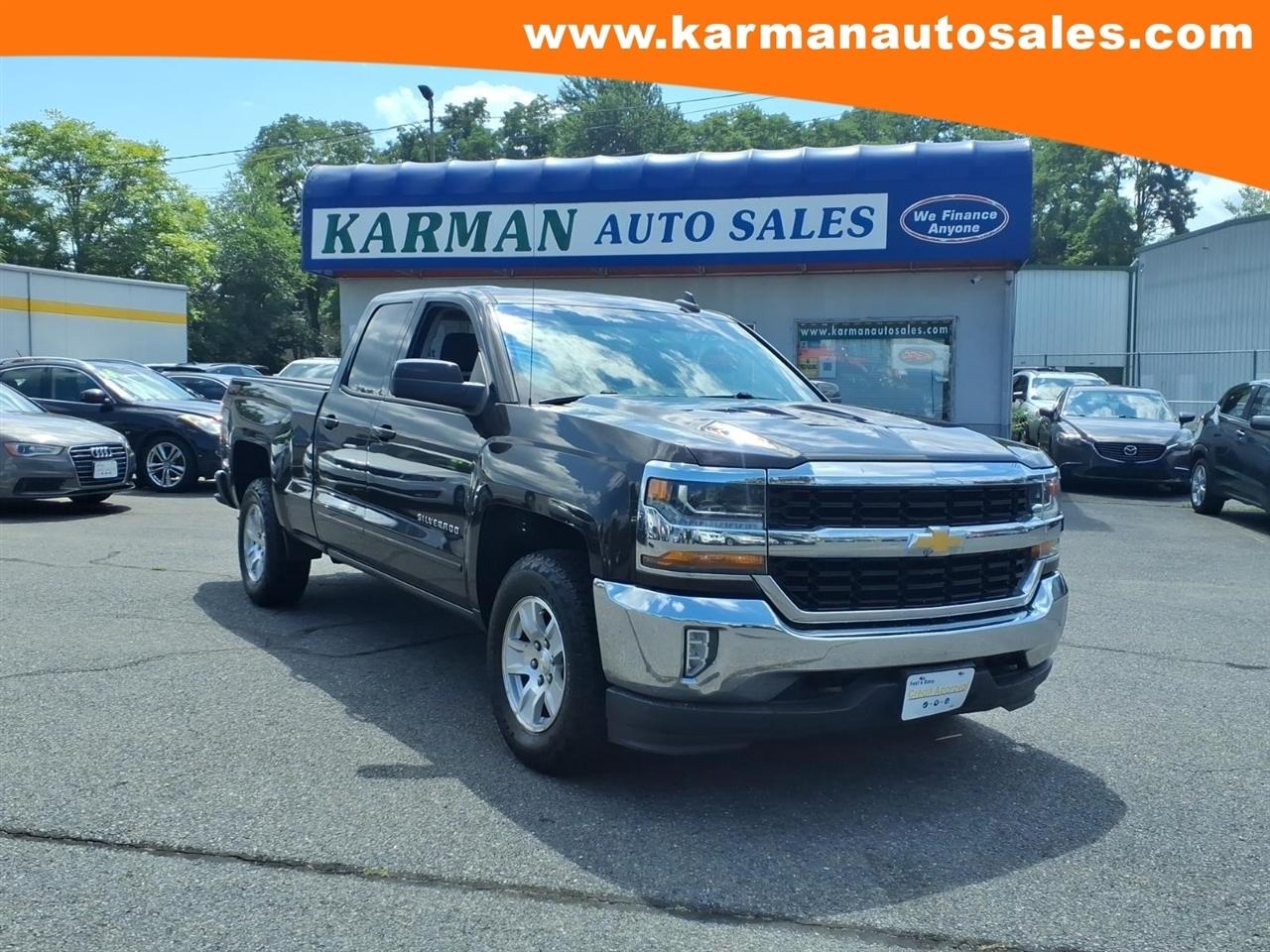 Chevrolet Silverado 1500 4WD Double Cab 143.5" LT w/1LT 2018