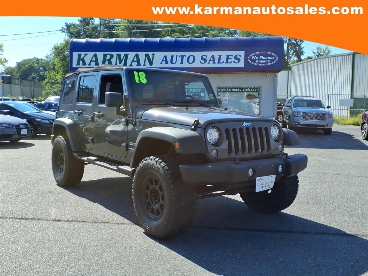 Jeep Wrangler JK Unlimited Sport S 4x4 2018